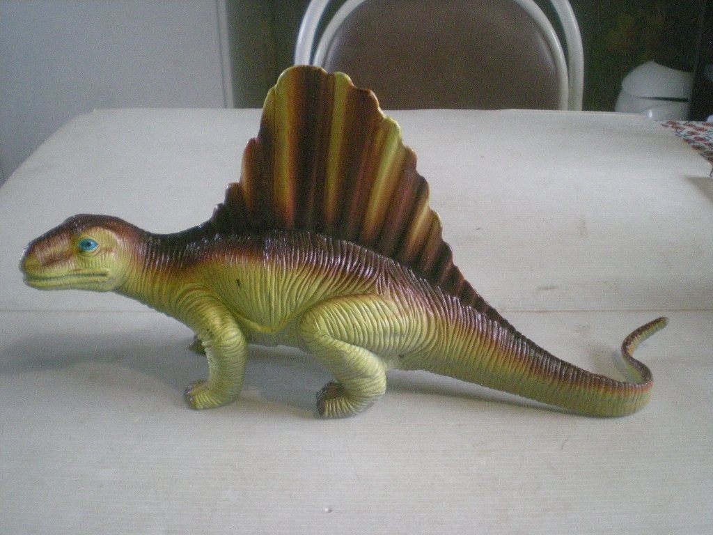 harde dino, 35 cm, Kinderen en Baby's, Speelgoed | Actiefiguren, Ophalen of Verzenden, Zo goed als nieuw
