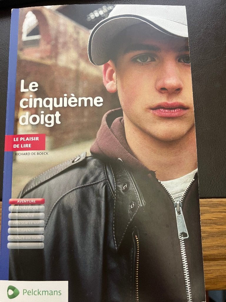 Le cinquième doigt, Boeken, Ophalen, Frans, ASO, Zo goed als nieuw