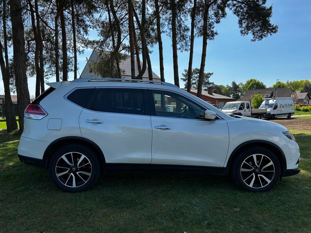 Nissan x-trail 1.6 diesel euro 6 km 176000 bj 2016, 4 cilinders, 1600 cc, Leder en Stof, Wit