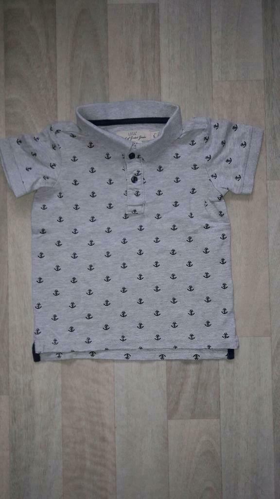 Polo h&m Ankers maat 92, Kinderen en Baby's, Kinderkleding | Maat 92, H&M, Ophalen of Verzenden, Zo goed als nieuw, Shirt of Longsleeve