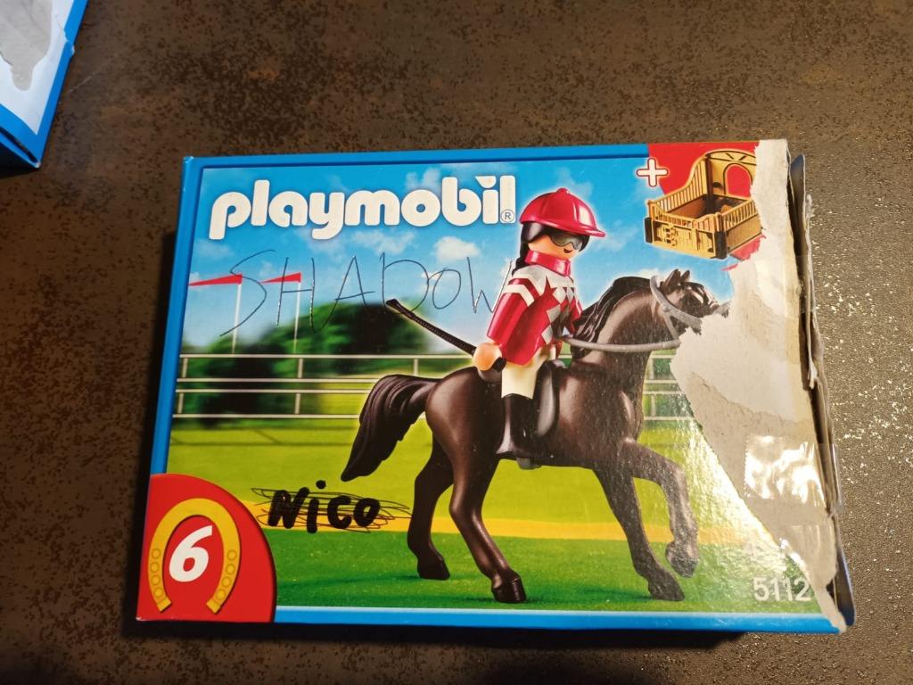 Playmobil Arabisch paard met paardenbox 5112, Enlèvement ou Envoi, Comme neuf, Ensemble complet