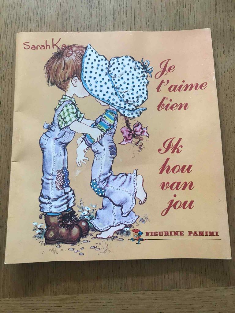 Stickeralbum van Sarah Kay uit 1980, Verzamelen, Ophalen of Verzenden, Gebruikt, Winkel of Supermarkt