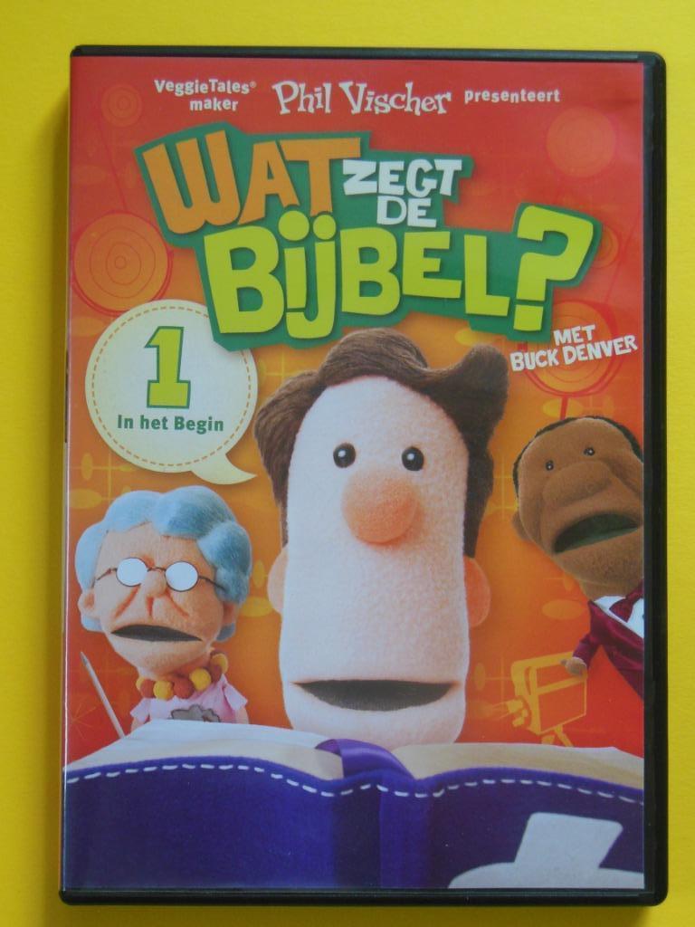 DVD Wat zegt de Bijbel? - 1 - In het Begin, Cd's en Dvd's, Dvd's | Kinderen en Jeugd, Zo goed als nieuw, Educatief, Alle leeftijden