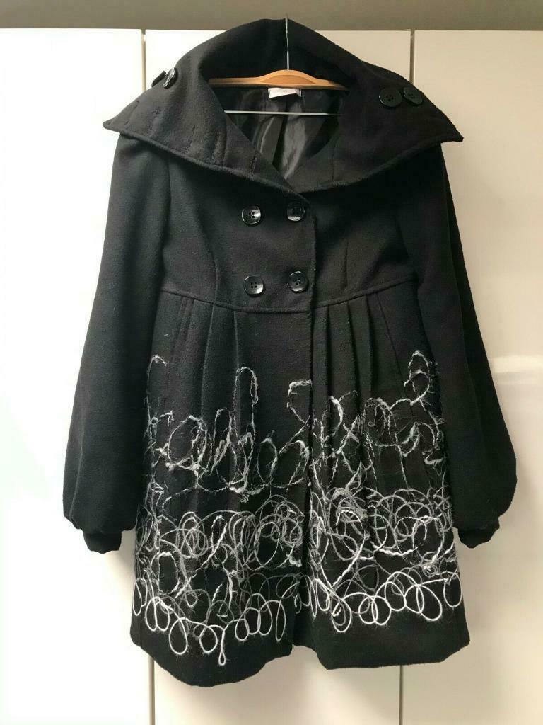 Manteau noir Cache Cache - Taille 2 ---, Cache cache, Taille 38/40 (M), Enlèvement ou Envoi, Comme neuf
