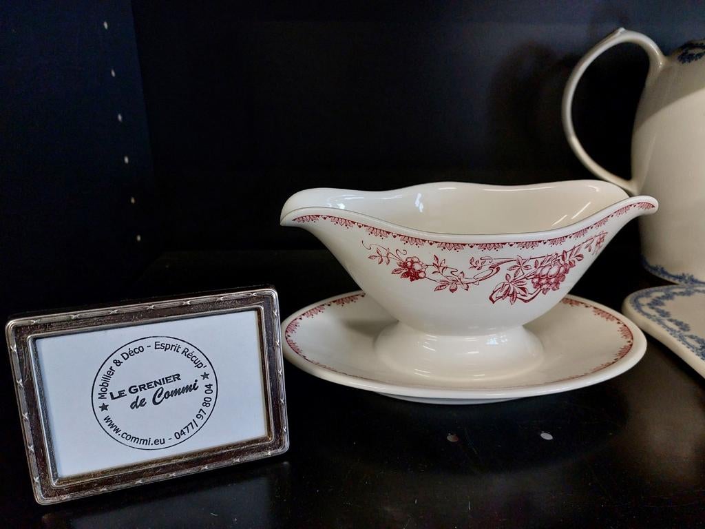 Saucière Royal Boch Sorbier rouge * État neuf, Ophalen of Verzenden, Nieuw