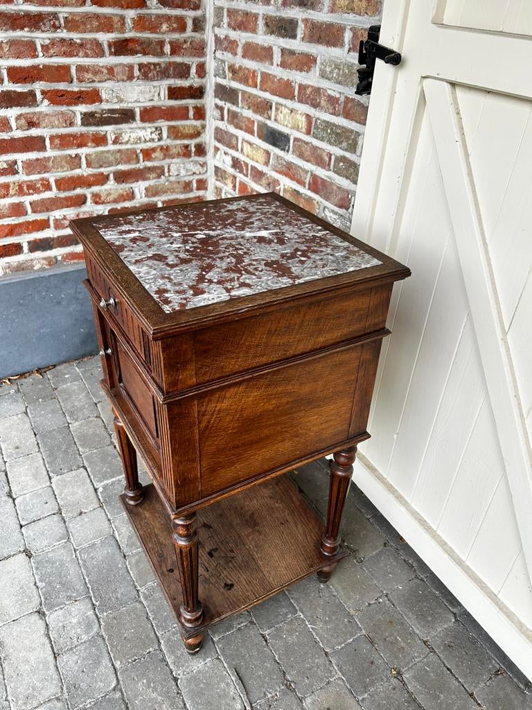 kleine dressoir met marmer blad, Enlèvement, Utilisé, Klassiek