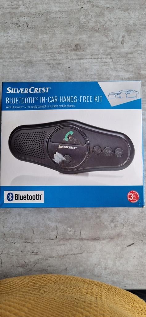 Bluetooth in- car hands-free kit, Ophalen, Zo goed als nieuw