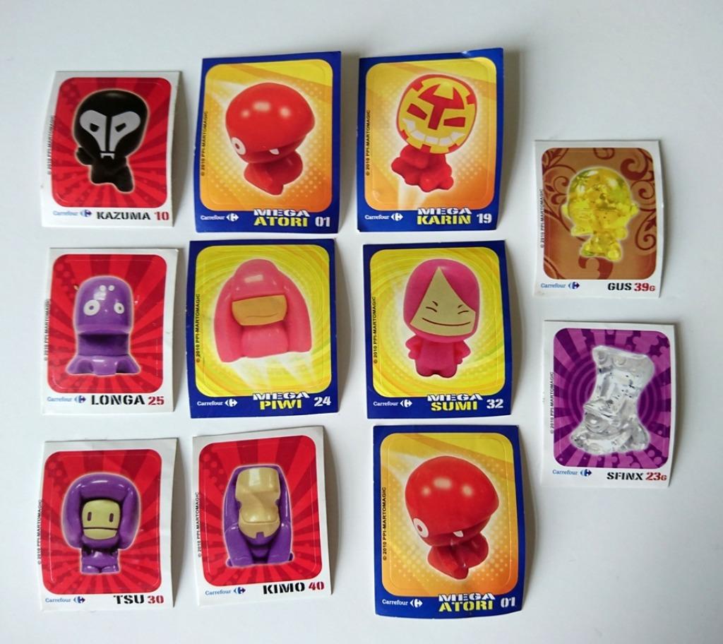 Gogos : 11 stickers, Ophalen of Verzenden, Zo goed als nieuw