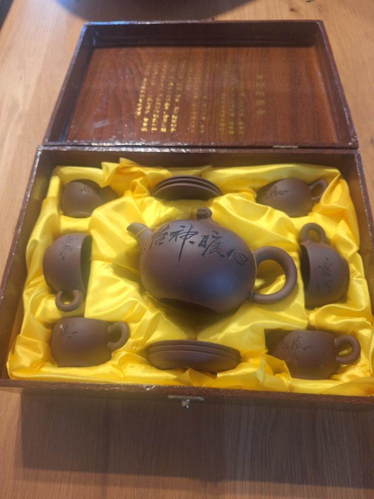 Service à thé, Maison & Meubles, Neuf, Service complet, Enlèvement ou Envoi, Poterie