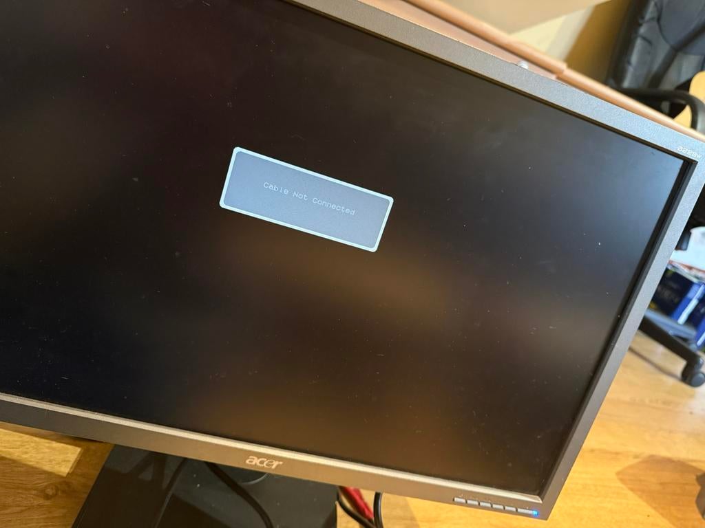 Acer lcd monitor b223w, Computers en Software, Monitoren, Ophalen of Verzenden, Zo goed als nieuw