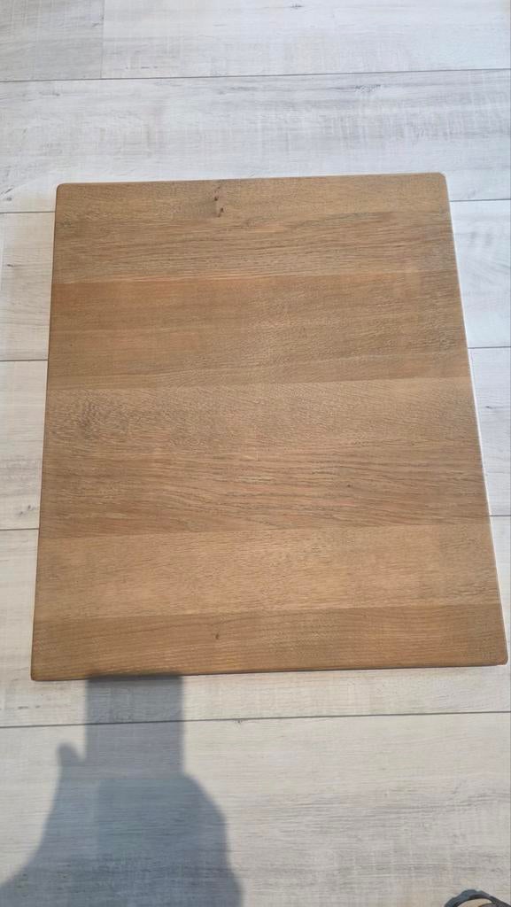 Plateau de table en chêne, fraîchement poncé, non traité, Maison & Meubles, 50 à 100 cm, Comme neuf, 50 à 100 cm, Chêne