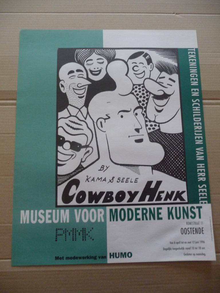KAMAGURKA & HERR SEELE, zeldzame affiche, PMMK Oost., 1996, Antiek en Kunst, Ophalen of Verzenden