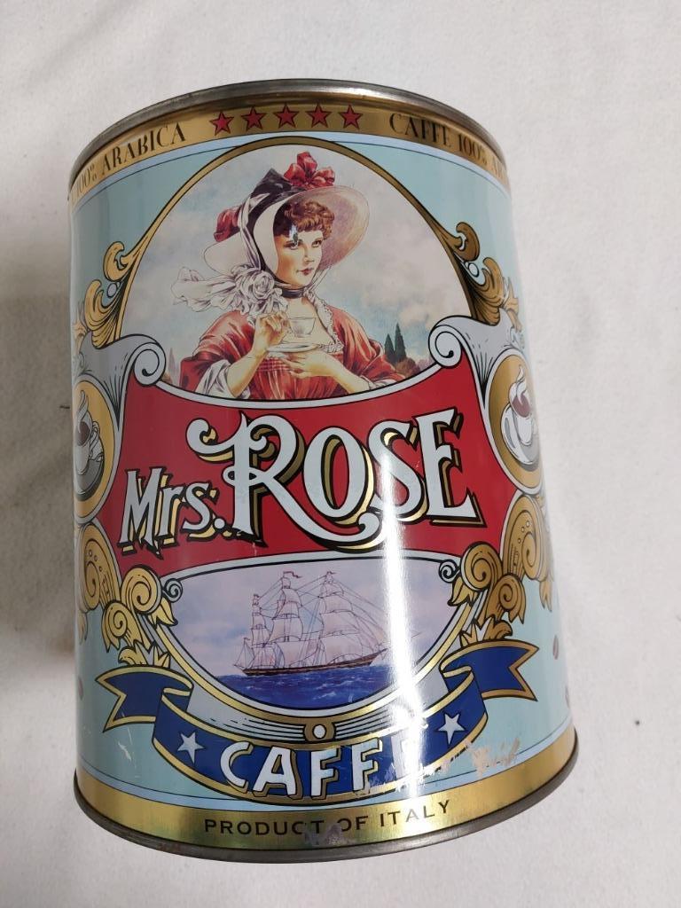 Grote mooie italiaanse koffieblikken, Ophalen of Verzenden, Gebruikt, Koffie, Overige merken