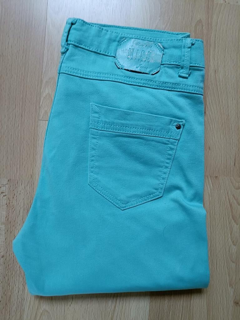 Pantalon Miss Captain vert menthe, Vêtements | Femmes, Jeans, Enlèvement ou Envoi, Comme neuf