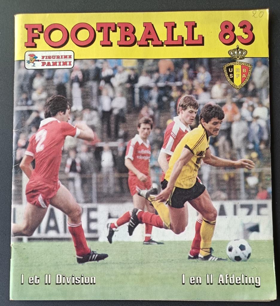 Panini Voetbal 83 album met 57 originele handtekeningen, Verzamelen, Sportartikelen en Voetbal, Ophalen of Verzenden, Gebruikt