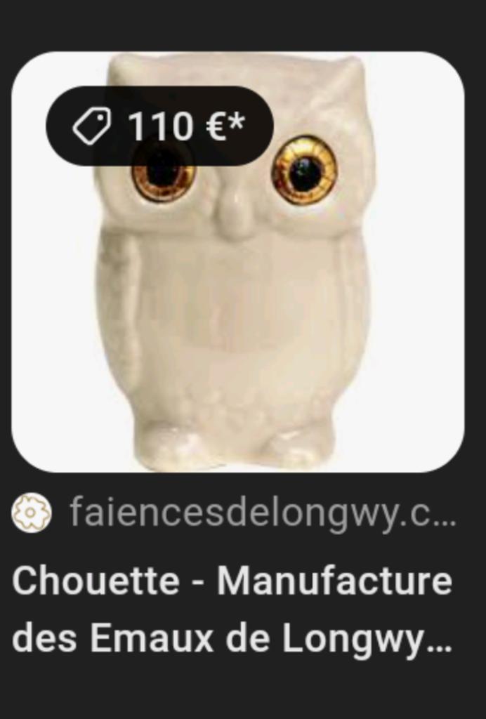 Émaux de Longwy, Enlèvement, Comme neuf