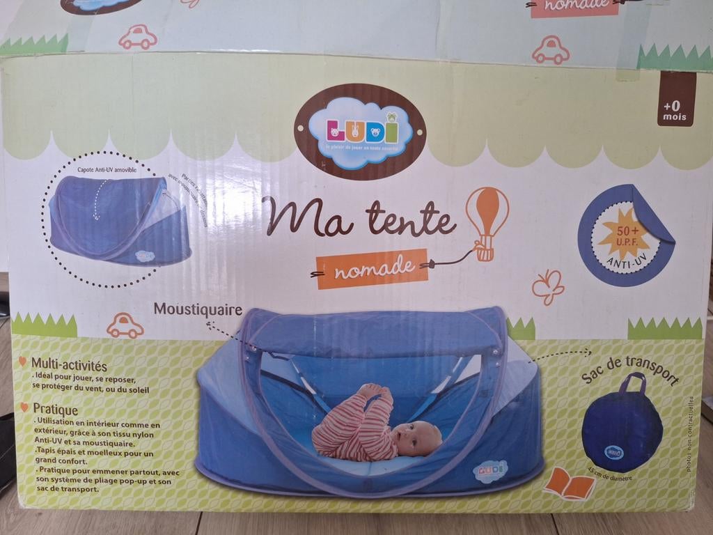 Ludi babytentje, Enlèvement