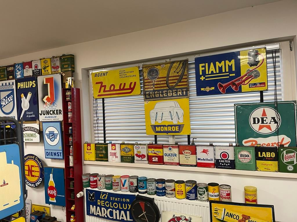 Lot Castrol olie blikken, Verzamelen, Ophalen of Verzenden, Gebruikt, Overige, Overige merken