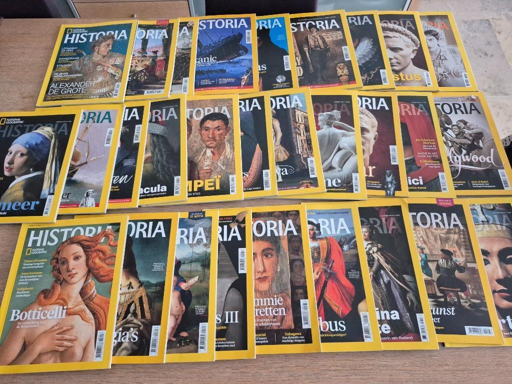 Historia boeken / Magazines (4 stuks), Ophalen of Verzenden, Zo goed als nieuw, Overige typen