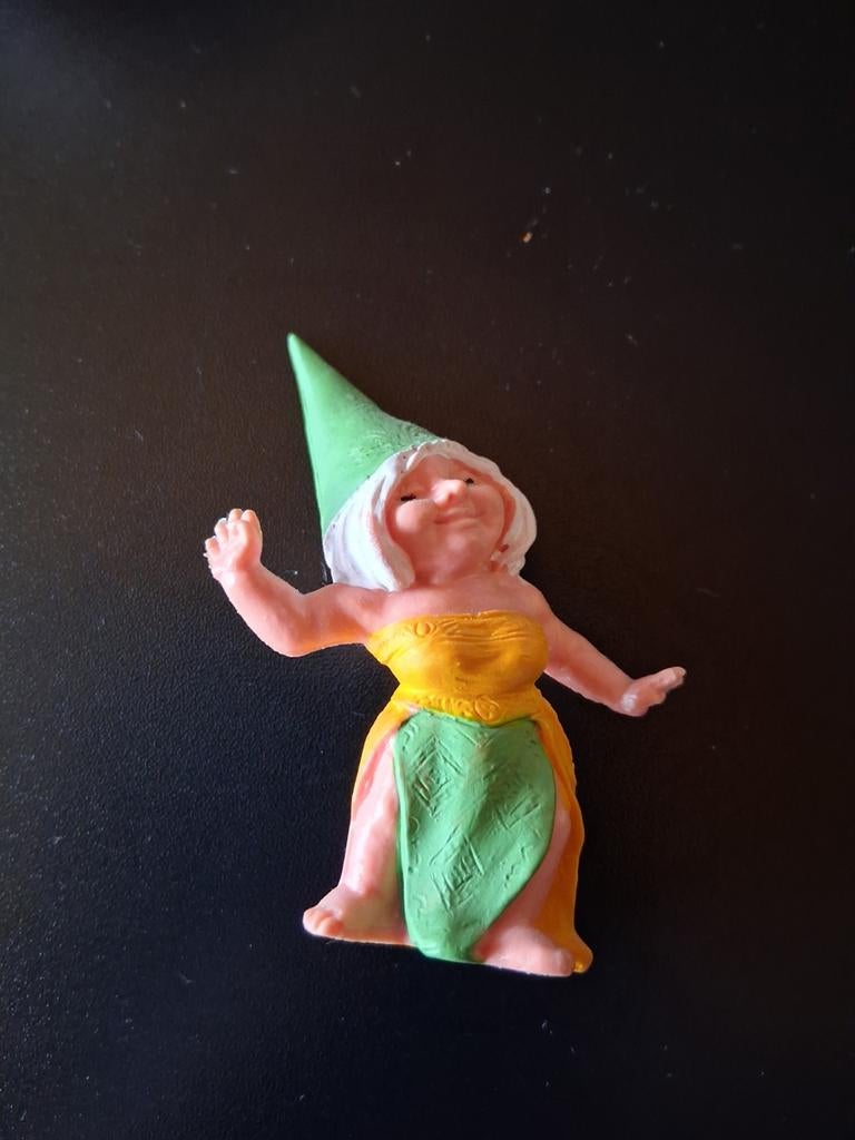 Vintage figurine Dansende kabouter uit David de kabouter, Verzamelen, Ophalen of Verzenden
