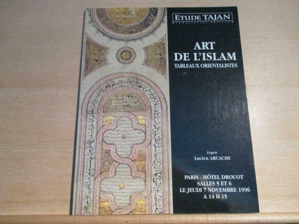 Art de l'Islam – Hôtel Lucien Arcache Paris Drouot Salles, Enlèvement ou Envoi, Lucien Arcache, Comme neuf, Autres sujets/thèmes