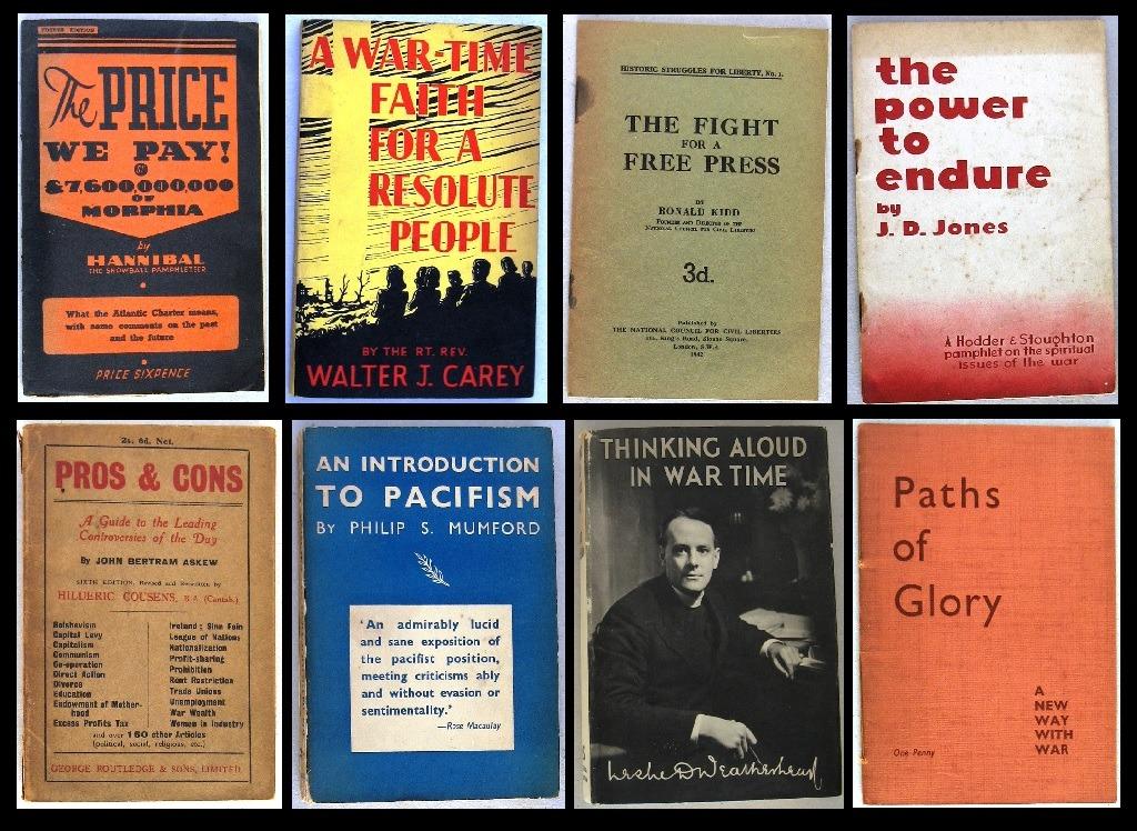 Introduction to Pacifism 1937 + 7 Andere Pacifisme WO2, Ophalen of Verzenden