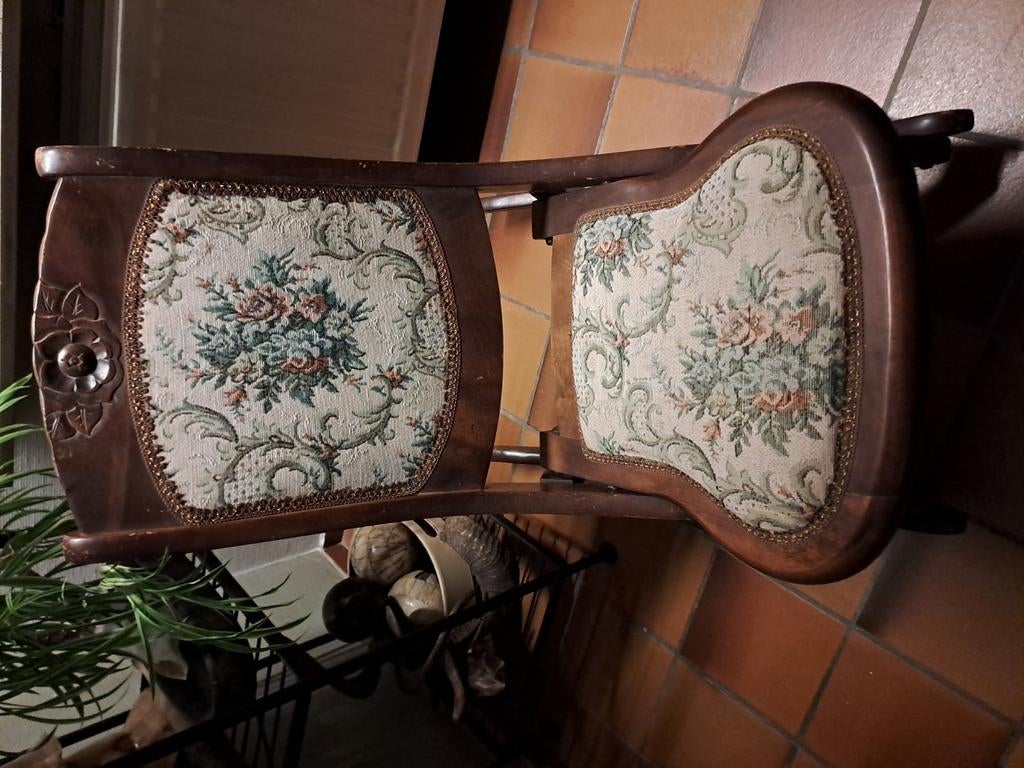 Vintage, plooi, schommelstoeltje, Antiek en Kunst, Ophalen