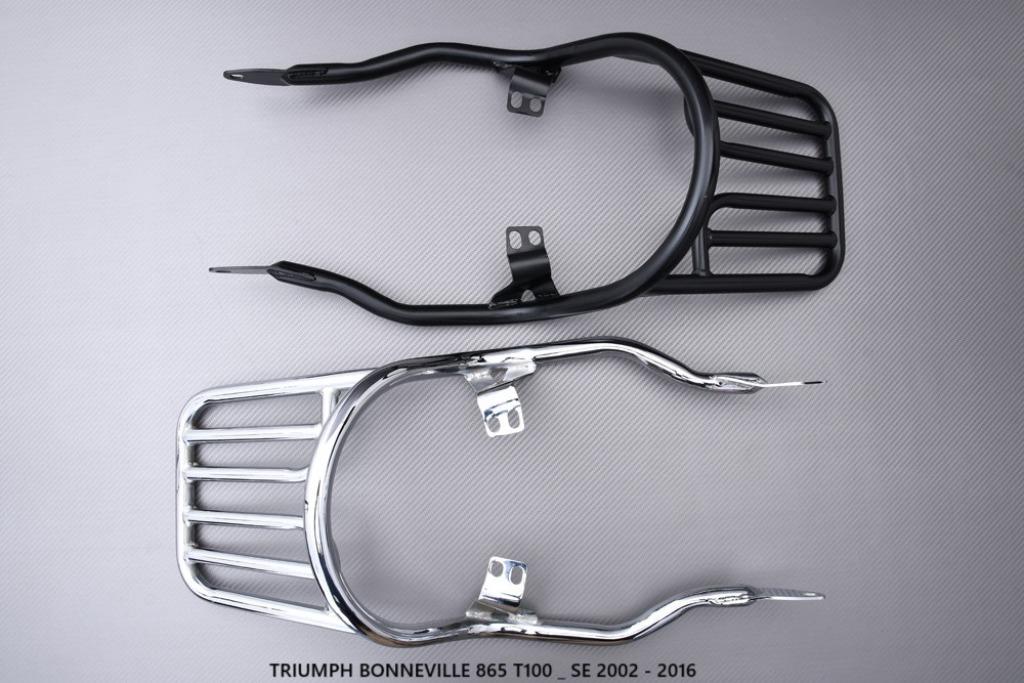 Bagagedrager met passagiersgrepen TRIUMPH BONNEVILLE T100