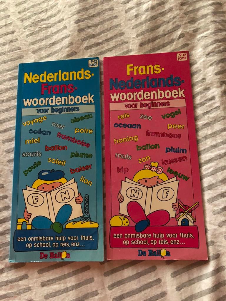 Woordenboek Nederlands-Frans, Frans-Nederlands, Ophalen of Verzenden, Gebruikt