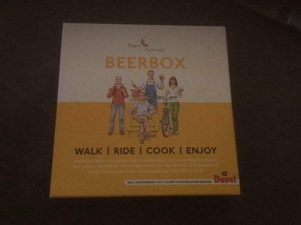 Reclame bier beerbox beers of Antwerp, Ophalen of Verzenden, Zo goed als nieuw