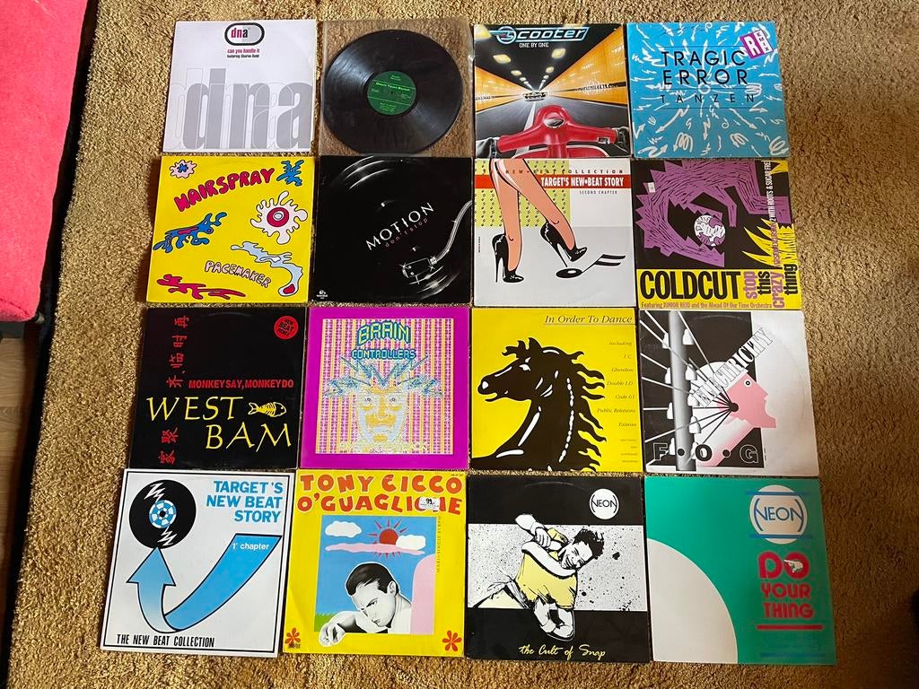 Retro dance, house, new beat LP’s pt. 1, Cd's en Dvd's, Vinyl | Dance en House, Ophalen of Verzenden, Gebruikt, 12 inch, Dance Populair