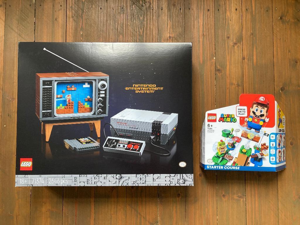 LEGO 71374 Nintendo met gratis 71360 Super Mario Starter set, Ophalen of Verzenden, Nieuw, Complete set, Lego