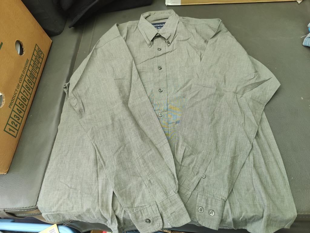 Hemd 39/40, Kleding | Heren, Ophalen of Verzenden, Groen
