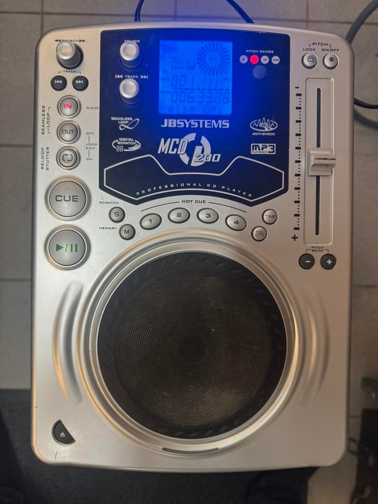 Lecteur cd jb systems MCD 200, Musique & Instruments, Enlèvement, Comme neuf