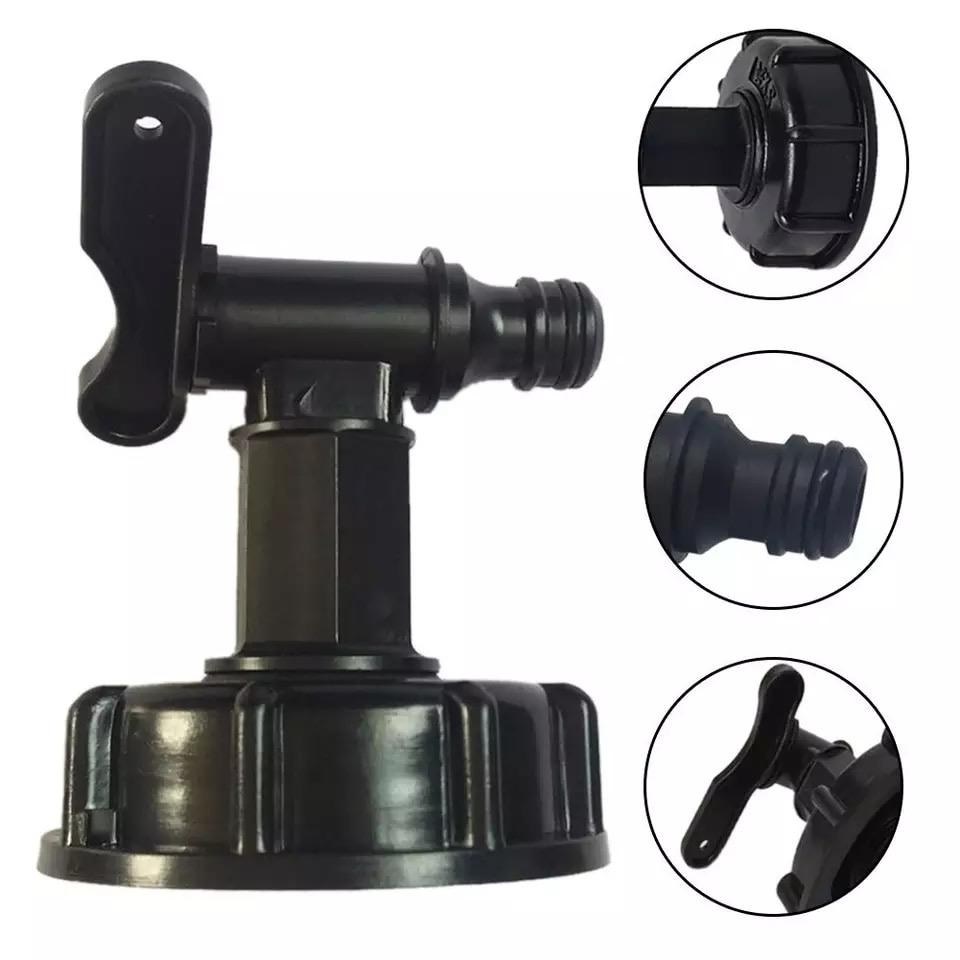 IBC Adapter S60x6 met 3/4” kraan (HDPE), Enlèvement ou Envoi, Neuf, Synthétique