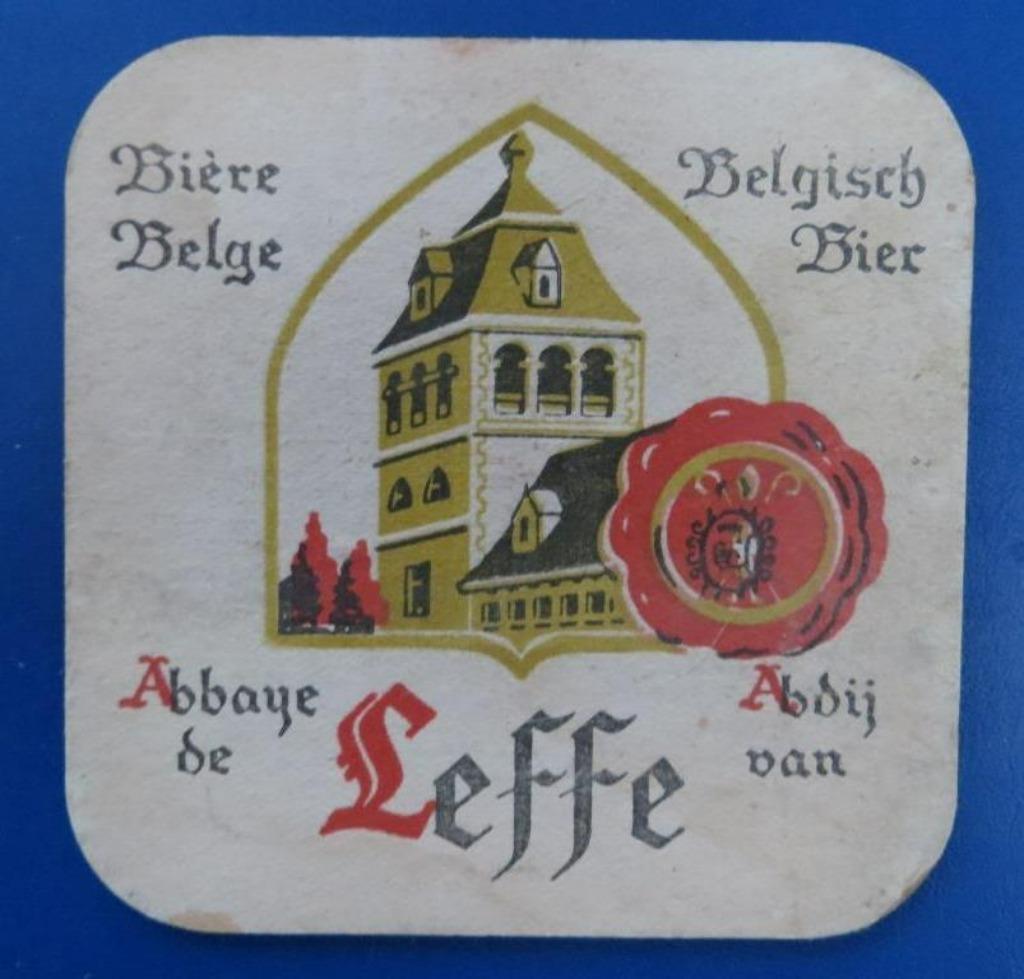 Sous-bock Leffe, Collections, Marques de bière, Enlèvement ou Envoi, Utilisé, Sous-bock, Leffe