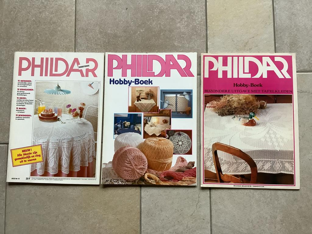 3 stuks haakboeken. Samen 1€., Hobby en Vrije tijd, Ophalen of Verzenden, Zo goed als nieuw