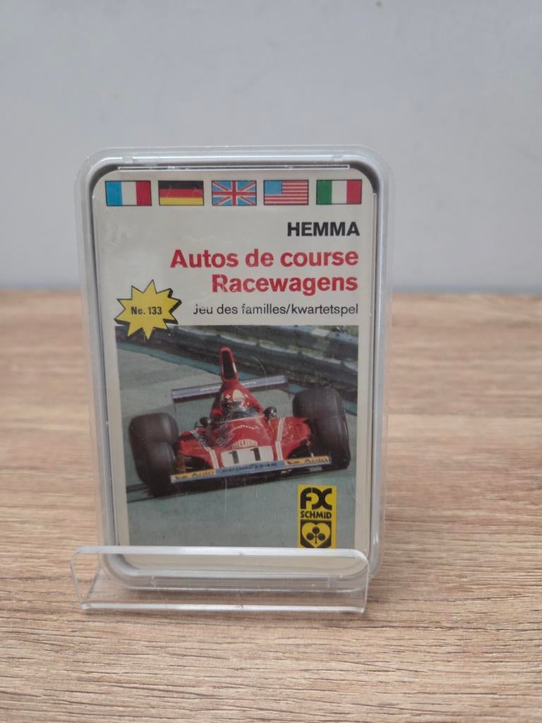 Racewagens - Autos de Course kwartet van Hemma / Fx Schmid, Ophalen of Verzenden