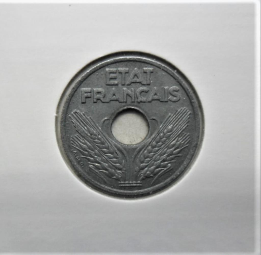 Munt van 10 cent Franse staat 1943. Kwaliteit!!, Ophalen of Verzenden, Frankrijk, Losse munt