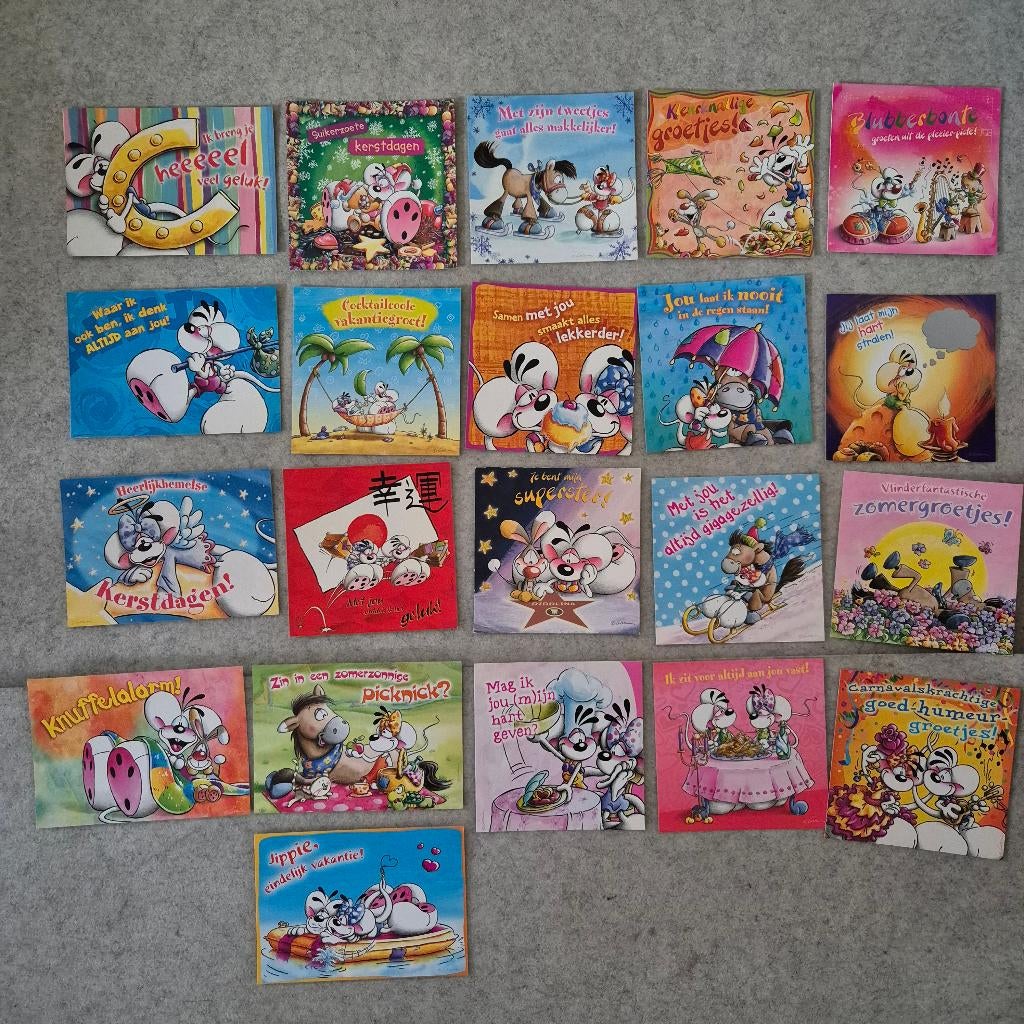 Diddl postkaarten en poëzie, Enlèvement ou Envoi, Diddl