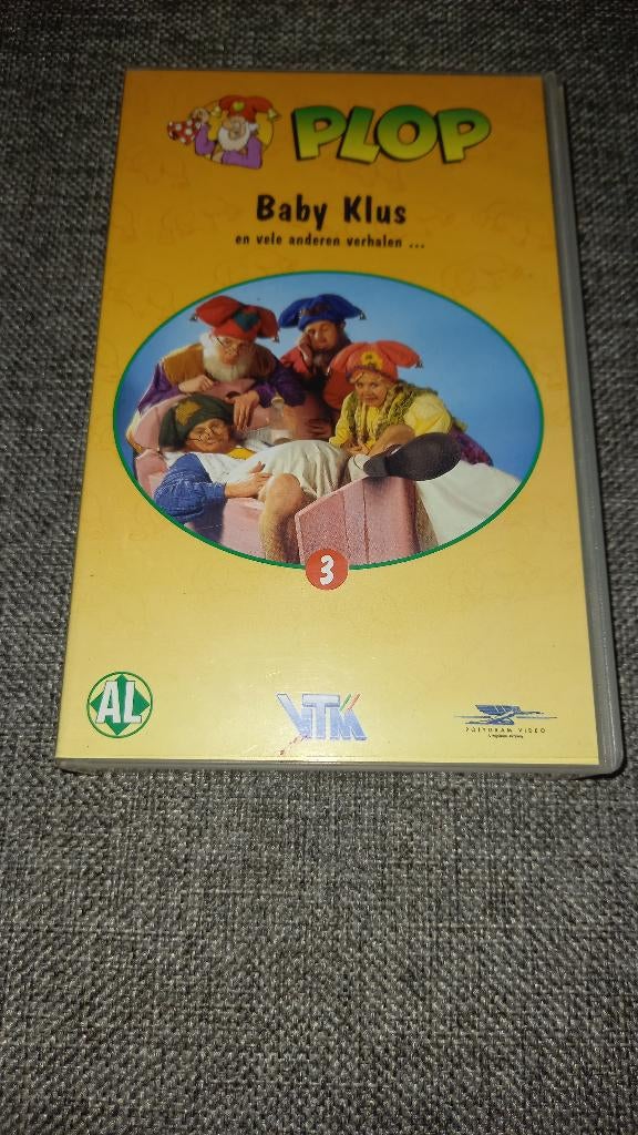 VHS Plop, Cd's en Dvd's, VHS | Kinderen en Jeugd, Gebruikt, Ophalen of Verzenden