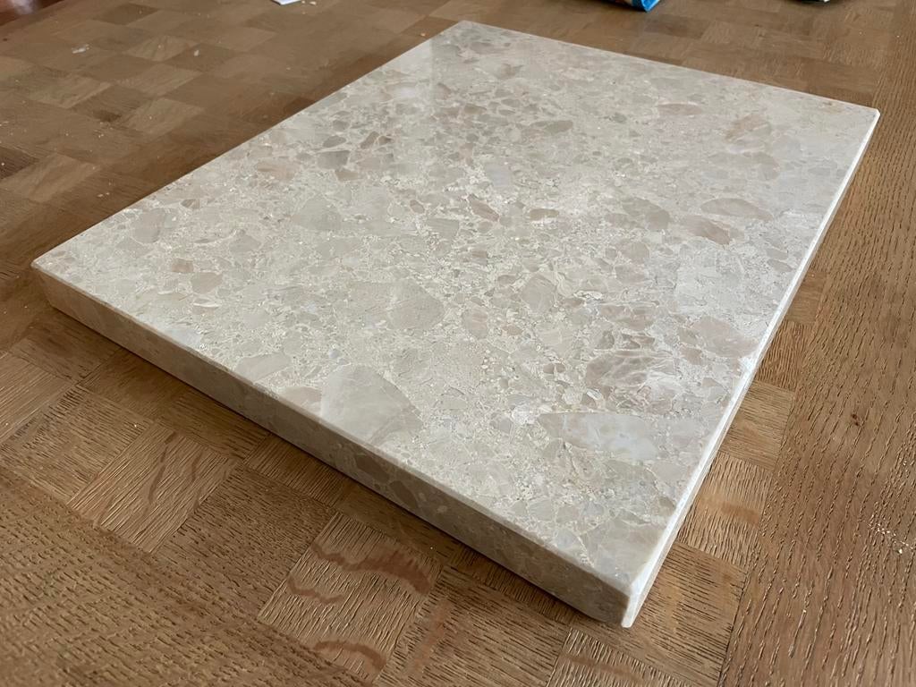 Dalle en pierre naturelle PALUA 40/33/3cm en bon état, Enlèvement, Comme neuf, Beige