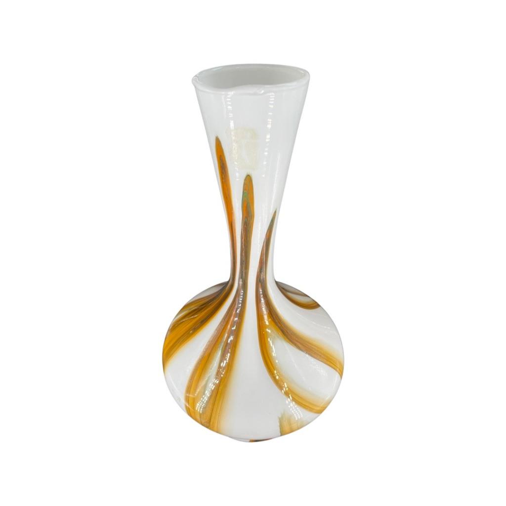 Carlo Moretti Opaline vaas, circa 1970, Ophalen of Verzenden