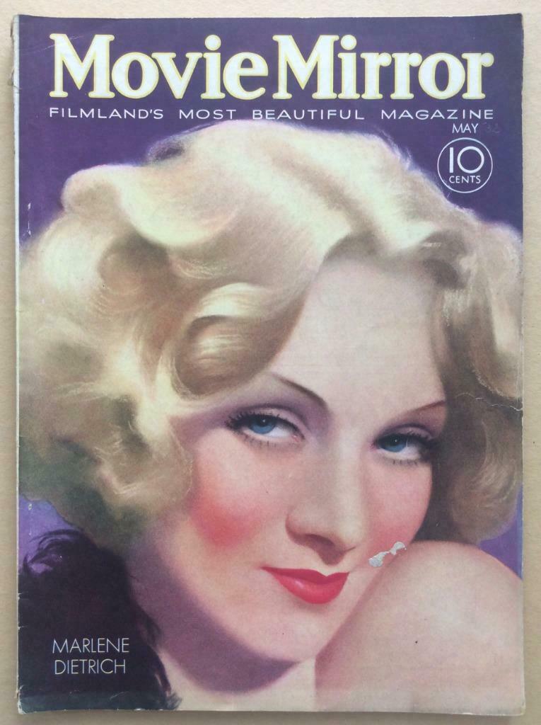 Movie Mirror (May 1932) Marlene Dietrich, Boeken, Tijdschriften en Kranten, Ophalen of Verzenden