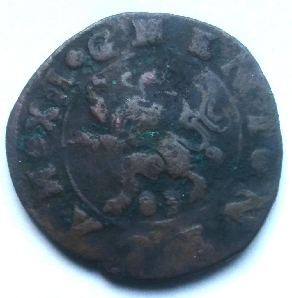 XII mijten 1583 SPQG GENT in opstand, Ophalen of Verzenden, Overig, Losse munt