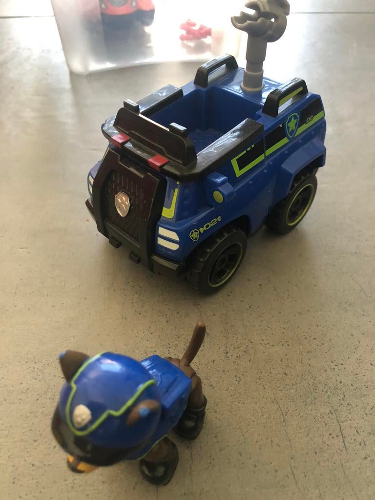 Paw patrol voertuig Chase, Ophalen of Verzenden, Zo goed als nieuw