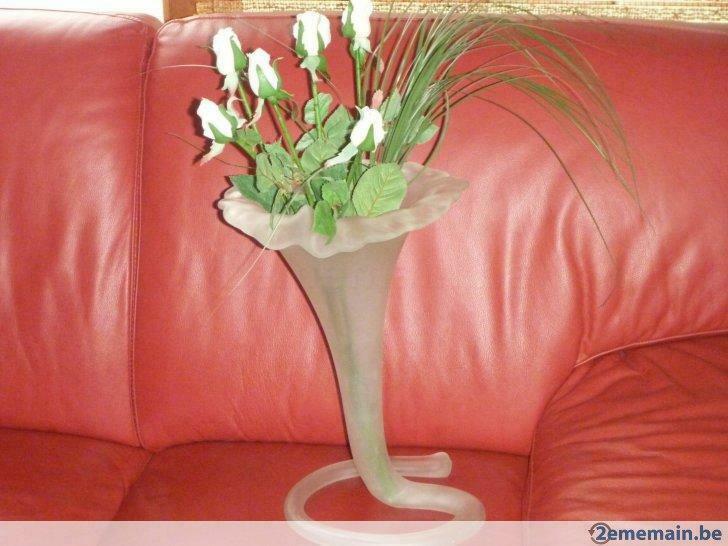 VASE en pâte de verre,design,unique soufflé à la bouche!!, Maison & Meubles, Accessoires pour la Maison | Vases, Neuf
