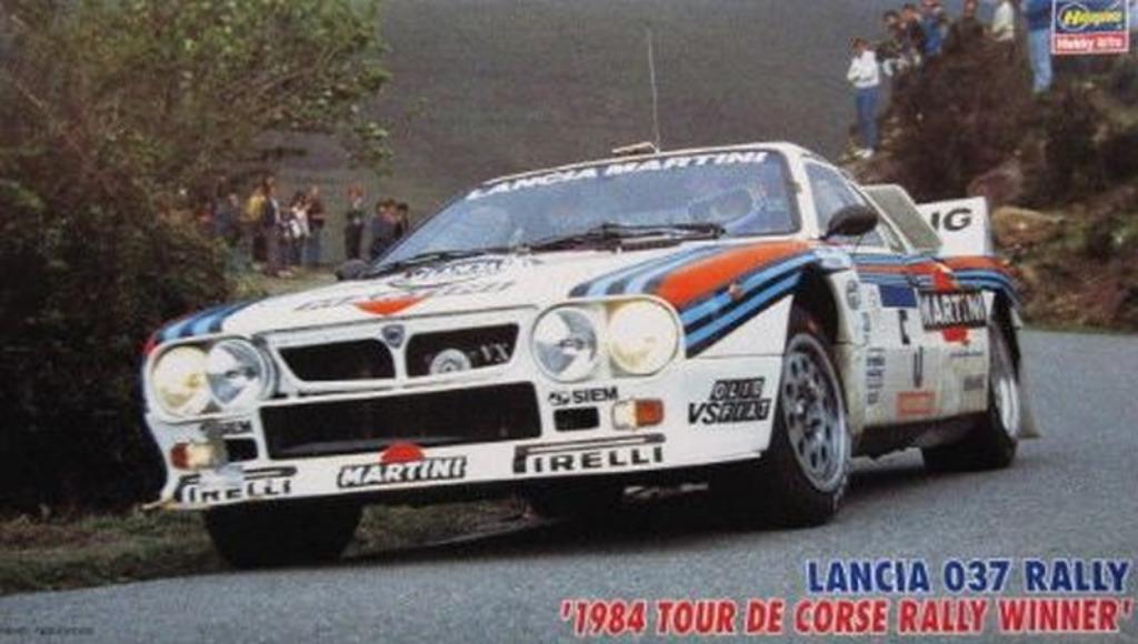 HASEGAWA 25030 lancia 037 tour de corse 1984 winner 1/24, Neuf, Autres marques, Enlèvement ou Envoi, Voiture