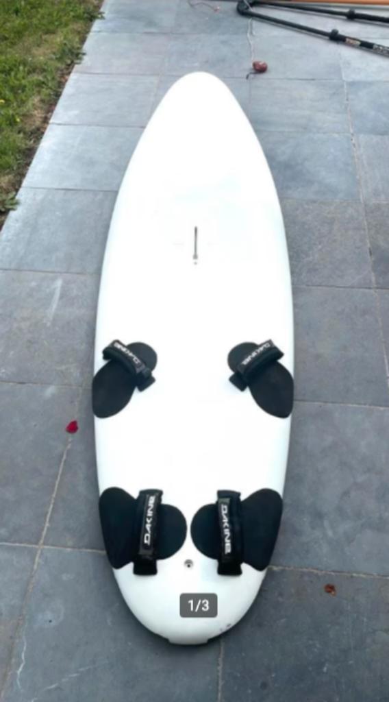 Carbon fiber surfboard, Watersport en Boten, Windsurfen, Ophalen, Gebruikt, Minder dan 250 cm, Plank