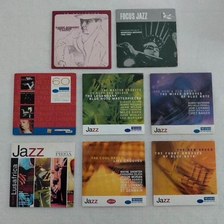 8 jazz compilatie CD's - blue note, Cd's en Dvd's, Ophalen of Verzenden, Jazz
